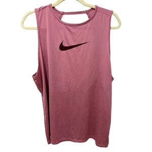 Nike  Pro Women's Rose Muscle Tee